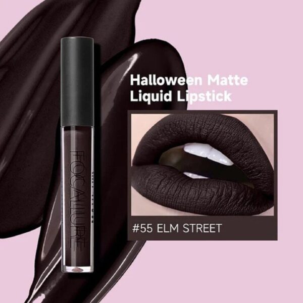 Batom brilho labial de veludo fosco, Focallure, duradouro, à prova d'água, nu, antiaderente, líquido, cosméticos - Image 2