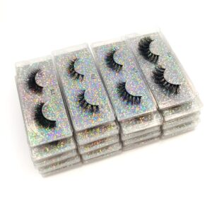 Cílios naturais 3D Mink, Cílios Fofo Cílios Dramáticos , Livre Cílios Postiços. Lotes com 4/10/30/50/100 Pares
