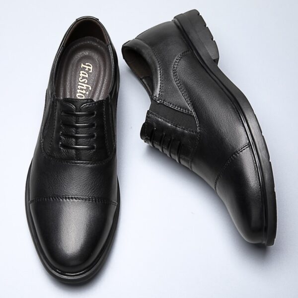 Sapatos masculino Alta qualidade, de luxo, oxfords elegantes, formais escritório brogue derby sapato, calçados - Image 4