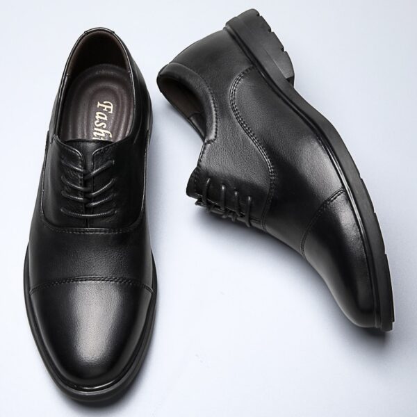 Sapatos masculino Alta qualidade, de luxo, oxfords elegantes, formais escritório brogue derby sapato, calçados - Image 3
