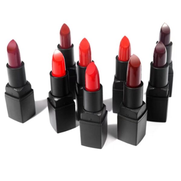 Batom a prova d água, Waterproof Nude Matte Lipsticks, Long Lasting Lip Stick, não desbota, Sexy vermelho, rosa, Velvet Lipsticks, 6 cores - Image 3
