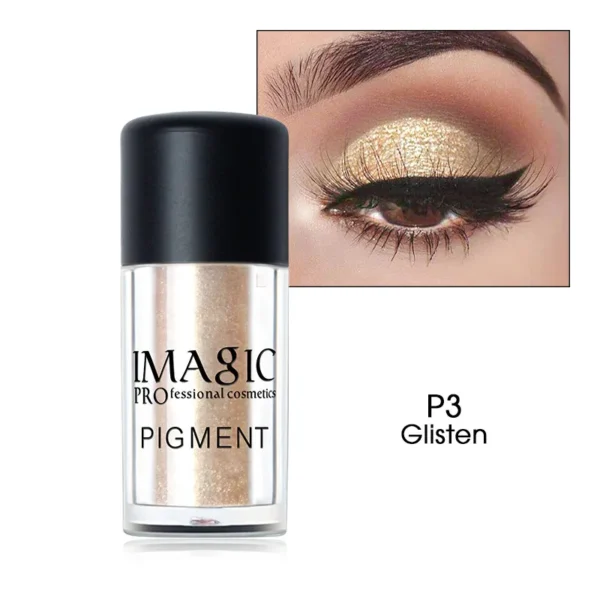 Sombras em pó, glitter, Imagic, pó glitter, maquiagem, destaque, brilho, diamante, cosméticos de beleza - Image 13