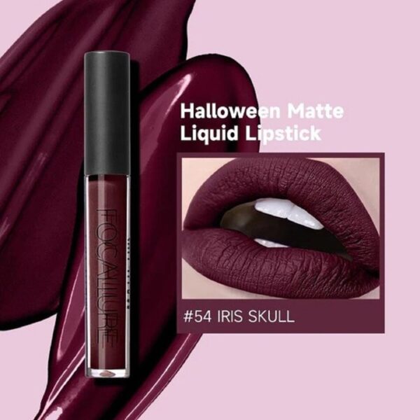 Batom brilho labial de veludo fosco, Focallure, duradouro, à prova d'água, nu, antiaderente, líquido, cosméticos - Image 18