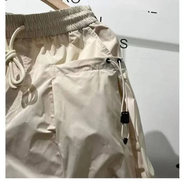 Shorts masculino streetwear, solto, Harajuku, de bolso múltiplo, shorts de fitness casual ao ar livre de secagem rápida, moda de alta qualidade - Image 6