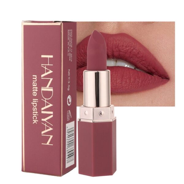 Batom Matte HANDAIYAN 6 Cores, Lip Gloss LippenstiftTinted Bálsamo 24 Horas Impermeável. - Image 11