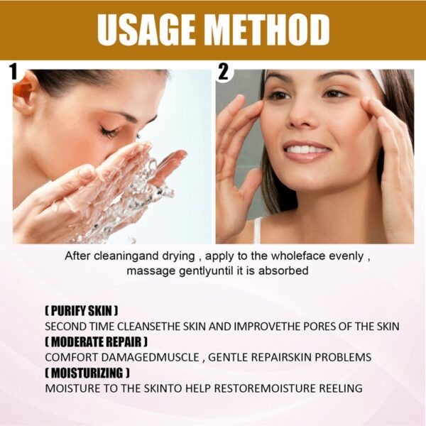 Loção tratamento facial, Caracol Essência, Reparação, Vermelhidão, Pele Seca, Sensível, Hidratante Intenso, Sooth, Cosméticos Korean Care - Image 7