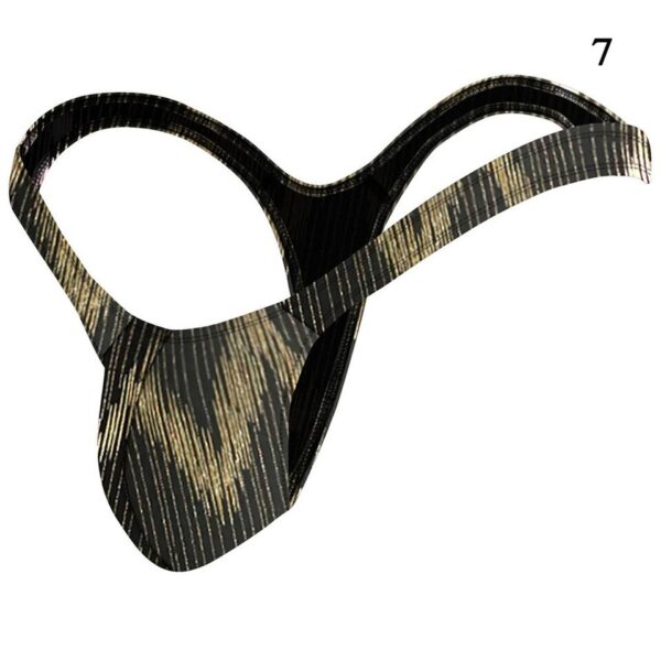 Cuecas / Tanga masculina LGBTQ, de corda, erótica, mini biquíni, cuecas de homens gays, calcinha, roupa íntima, lingerie sexy - Image 4
