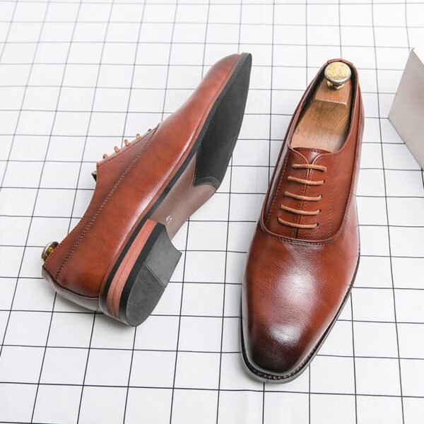 Sapatos masculino couro, casual, alta qualidade, moda masculina, luxo - Image 6