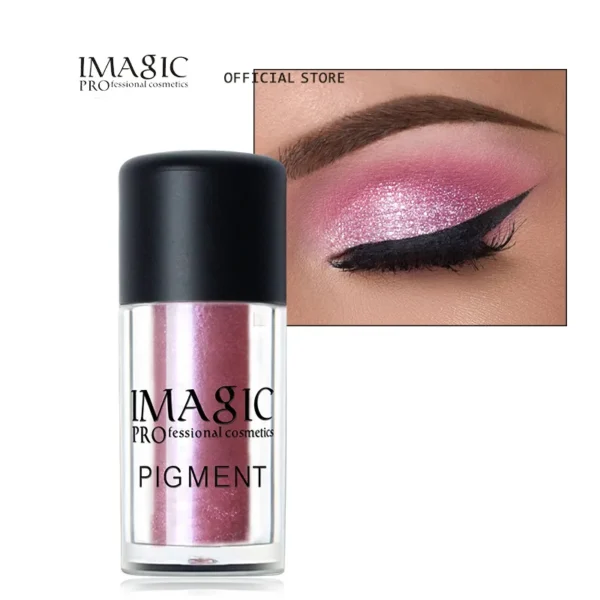 Sombras em pó, glitter, Imagic, pó glitter, maquiagem, destaque, brilho, diamante, cosméticos de beleza