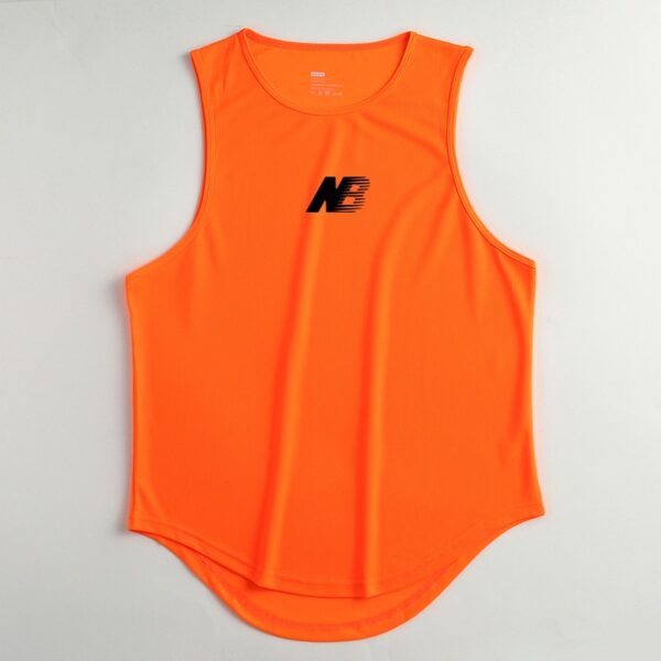 Camisetas regata masculina Men's Gym Fitness Training, verão, secagem rápida, Silm Fit, Bodybuilding - Image 14
