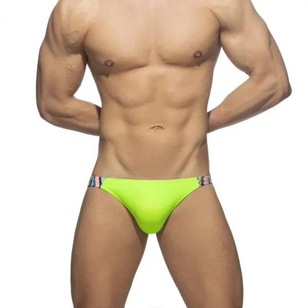 Sungas de banho masculina LGBTQ, Push Up Pad, mini calção de banho gay sexy, shorts de praia brasileiros, Copa Desmiit, cuecas de banho, 2023 - Image 5
