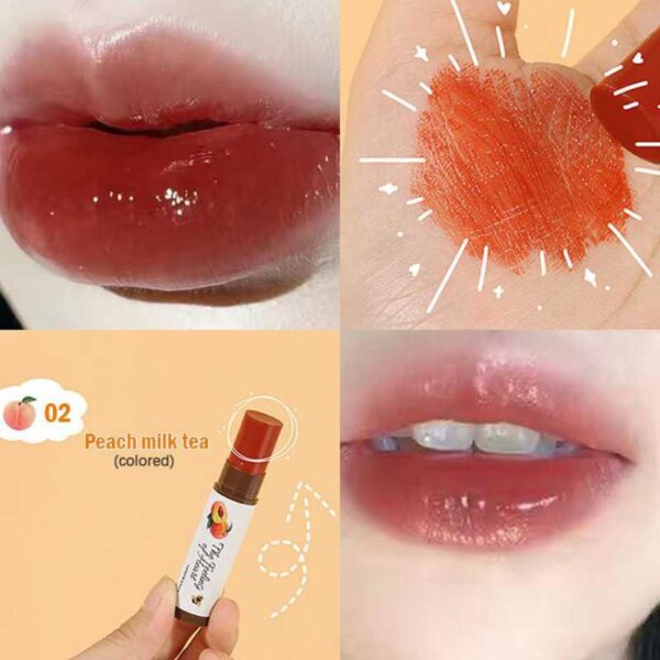 Batom Frutado Hidratante Lip Gloss, Nutrição Natural, Mudança De Temperatura Cor, Maquiagem, Cosméticos, Cuidados Com A Pele - Image 3