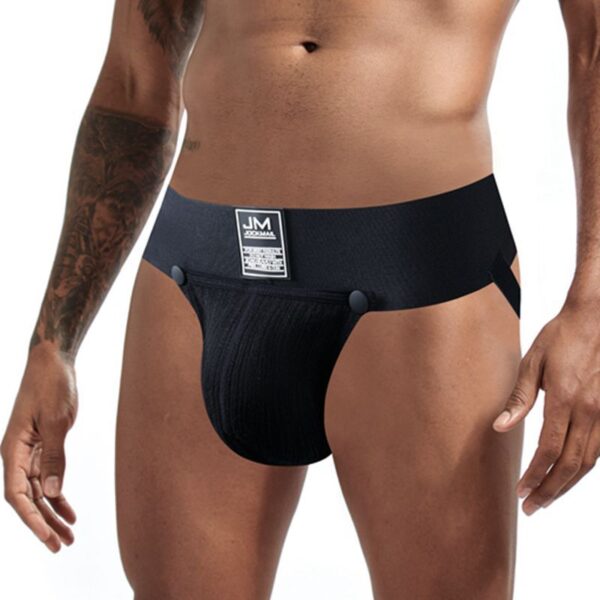 Cuecas masculina LGBTQ Jockstrap, respirável, JOCKMAIL, roupa interior sexy, bolsa de pênis removível, cuecas, tangas, cordas G, gay - Image 10