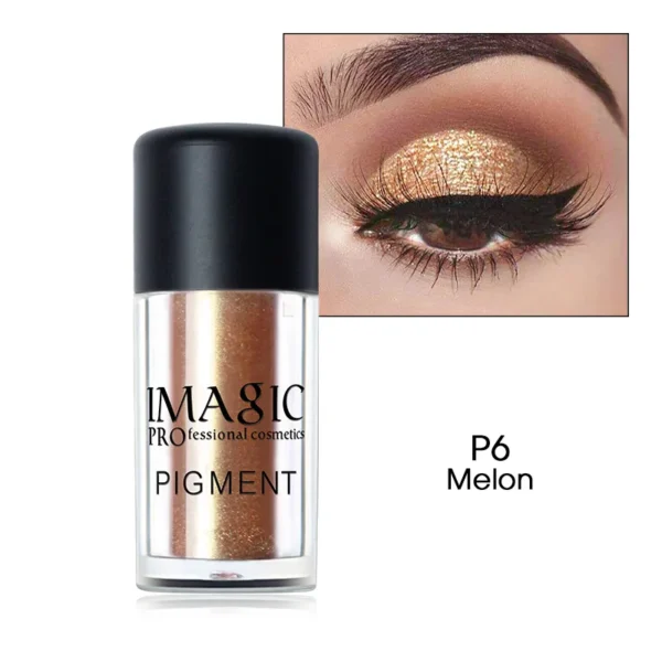 Sombras em pó, glitter, Imagic, pó glitter, maquiagem, destaque, brilho, diamante, cosméticos de beleza - Image 10
