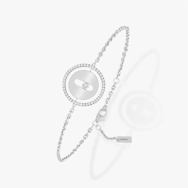 Pulseiras de prata esterlina 925, série Lucky Move, diamante deslizante, alta qualidade, joalheria francesa, moda requintada - Image 9