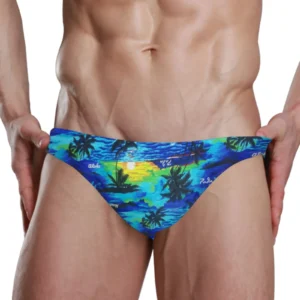 Sungas masculina, roupa interior, sexy, calções de banho de praia de esportes de palmeira
