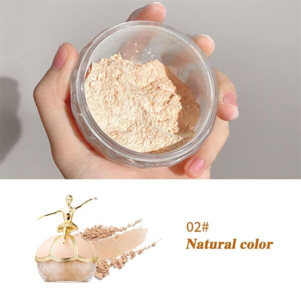 Pó facial de ajuste solto, maquiagem de Ballet, Sensível ao Ar, Cobertura Matte Foundation, Controle Base Shimmer, Óleo de Longa Duração, Z5S9, 20g - Image 8