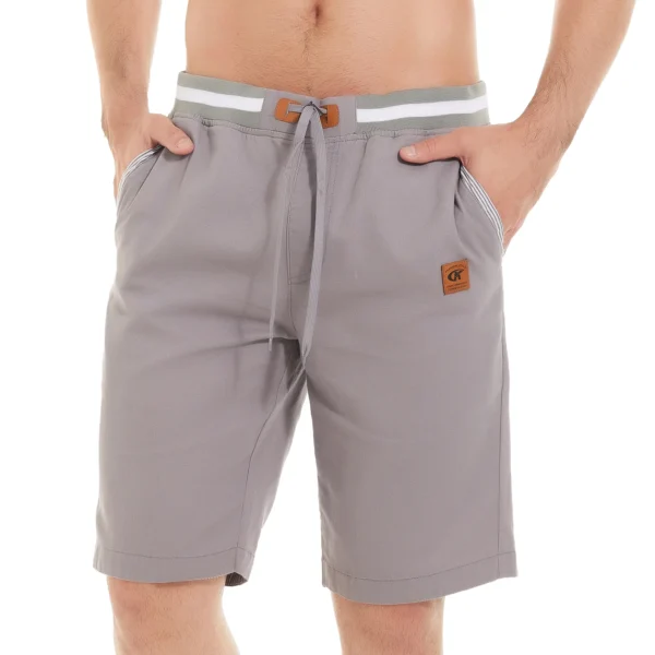Shorts masculino, Comfortable, casuais, moletom macio, respirável, sarja, calças elásticas roupas de verão 2023 cordão - Image 6
