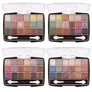 Sombra para olhos, Paleta de maquiagem matte, duradoura, perolada, impermeável