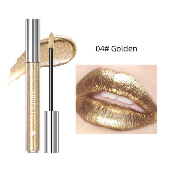 Batom brilho labial diamante perolado, batom líquido hidratante, impermeável, beleza, sexy, 18 cores - Image 43