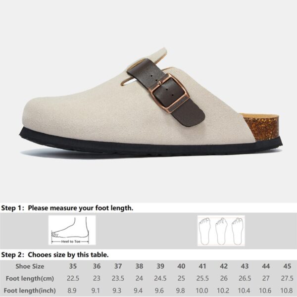 Chinelos de fivela unissex clássicos, marca, primavera, verão, moda, 35-45, 2023 - Image 7