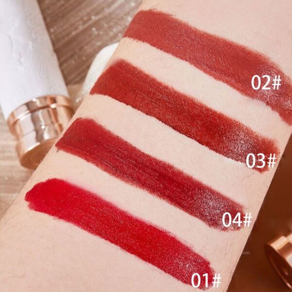Batom impermeável lip stick, Matte, Longa Duração Sexy Red Pink Velvet Nude, Lábios Cosméticos Maquiagem - Image 9