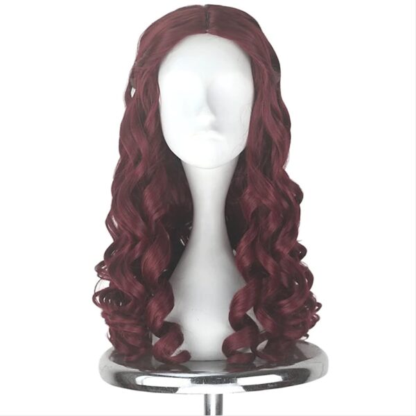 Perucas cabelo sintético, HAIRJOY Daenerys Targaryen, Prata Longo Trançado Traje Cosplay Rainha Lolita. - Image 9