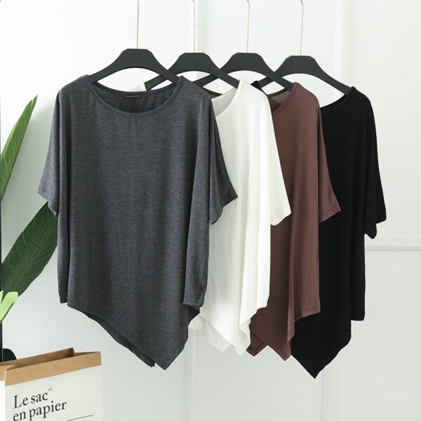 Camisetas feminina grande, CGC-solta, manga curta de taco, blusa Harajuku, moda coreana simples, Y2K, verão, 2023