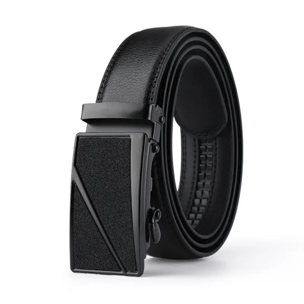 Cintos de couro genuíno, masculino, [Dwts],  fivela automática preto, cintos cummerbunds cinturão homens - Image 23