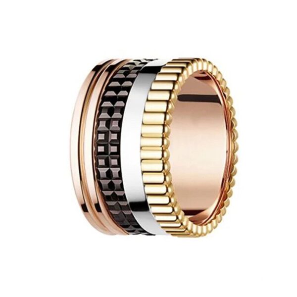 Anéis unissex, de engrenagem rotativa, 925 Sterling Silver, Jóias Premium Europeu, Casais Moda, Marca de Luxo, Presente - Image 16