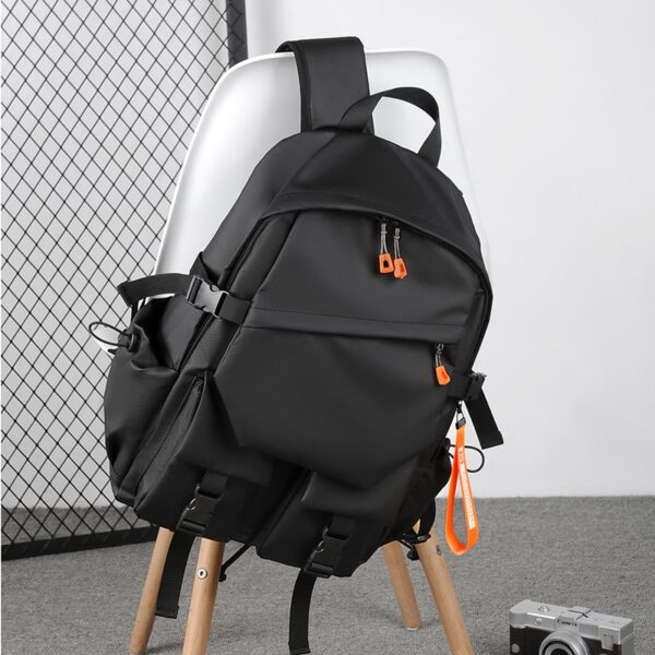 Mochilas unissex de alta qualidade luxo, 15.6 portátil, mochila de alta capacidade à prova d água, bolsa de viagem, moda escola - Image 7