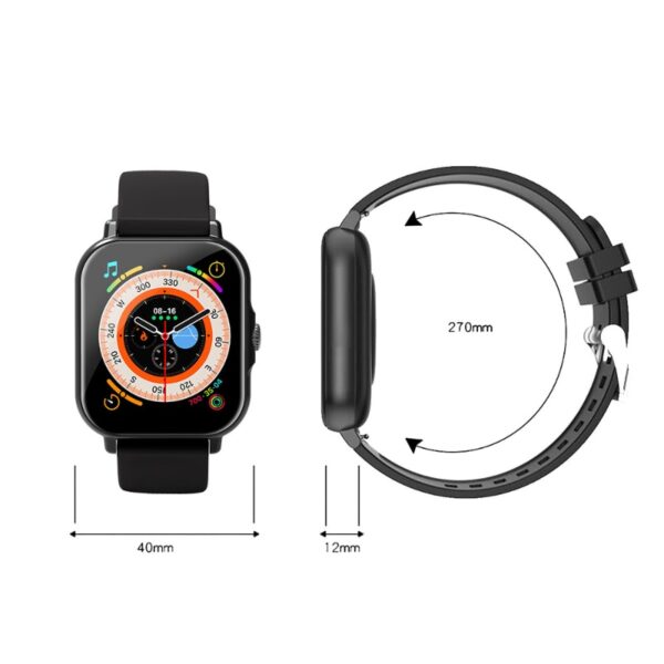 Relógio de pulso, inteligente, H15 Bluetooth, Carregamento Sem Fio, Pulseira, Freqüência Cardíaca, Fitness, Telefones Celulares, Ao Ar Livre, Esporte - Image 6