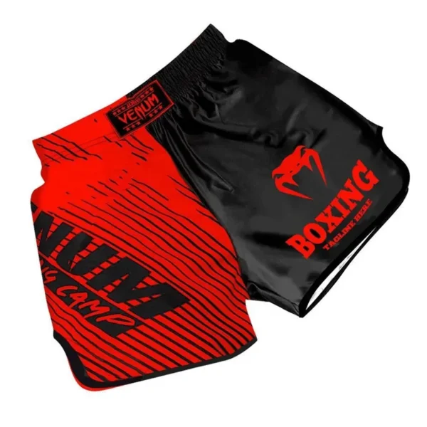 Shorts de boxe tailandeses, unissex, roupas de treinamento para mma, secagem rápida, fitness, treinamento - Image 4