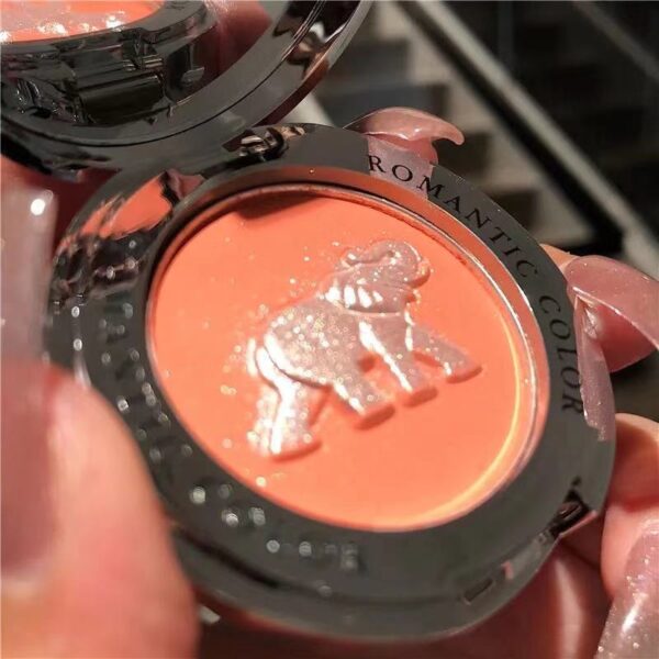 Pó Blush Mineral Pigmento, Paleta De Péssego, Face Blush, Creme Brilhante Blush, Sombra Vermelha - Image 11
