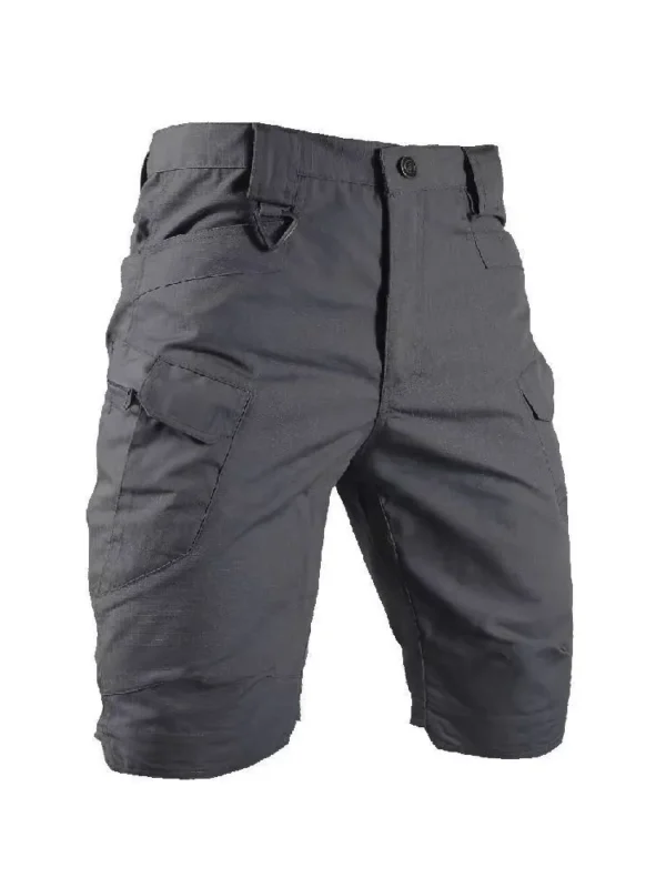 Bermudas masculina de camuflagem, militar tático, multi bolsos, shorts cargo, masculino respirável, secagem rápida, calças curtas de caminhada, verão - Image 3