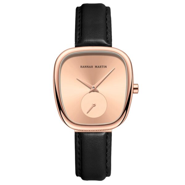 Relógio de pulso feminino 2023 nova chegada tonneau, design moda casual, pulseira simples elegante, senhoras, quartzo - Image 14