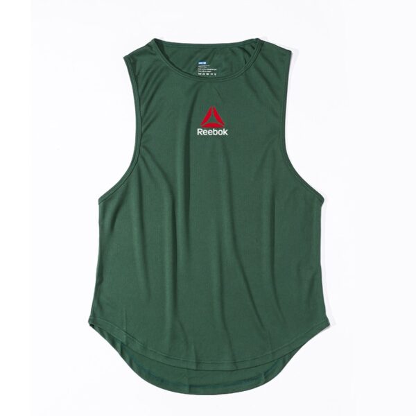 Camisetas masculina regata de ginástica sem mangas, treino, musculação, fitness, impressão de marca, roupas esportivas de praia, coletes musculares, novo, 2023 - Image 20
