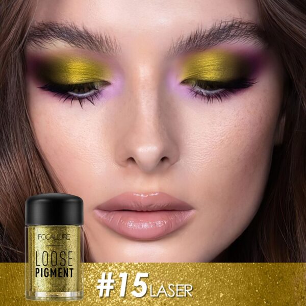 Sombra líquida, Focallure, Glitter, sombra, brilho, diamante, iluminar, pigmento, maquiagem, 18 cores - Image 22
