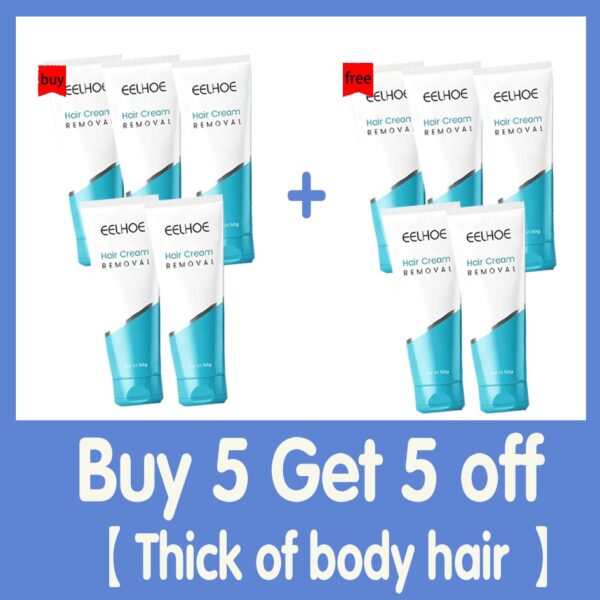 Creme permanente da remoção do pelos, creme depilatório indolor, cara, pé, zona dos cuidados com a pele,  senhoras, homens, mulheres, axilas, corpo íntimo - Image 5
