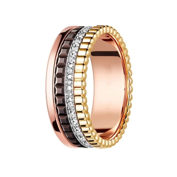 Anéis unissex, de engrenagem rotativa, 925 Sterling Silver, Jóias Premium Europeu, Casais Moda, Marca de Luxo, Presente - Image 17