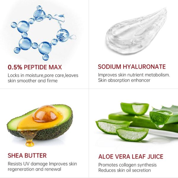 Creme facial clareador nicotinamida, removedor de pigmentos, cremes clareadores, hidratantes, produtos para cuidados com a pele, manchas escuras - Image 5