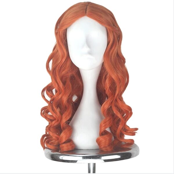 Perucas cabelo sintético, HAIRJOY Daenerys Targaryen, Prata Longo Trançado Traje Cosplay Rainha Lolita. - Image 17