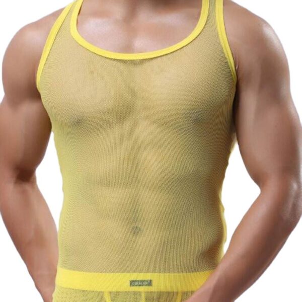 Camisetas masculina regata LGBTQ, T-shirt,  Undershirts Singlet Wrestling Sexy Malha Respirável Gay Corpo Hombre, Sólida - Image 10