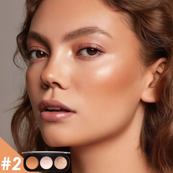 Blush pigmento, Focallure-Paleta De Péssego Maquiagem, Nutrição Mineral, Tonalidade De Bochecha, Contorno De Rosto, Blush Em Pó, Creme, 5 Cores - Image 4