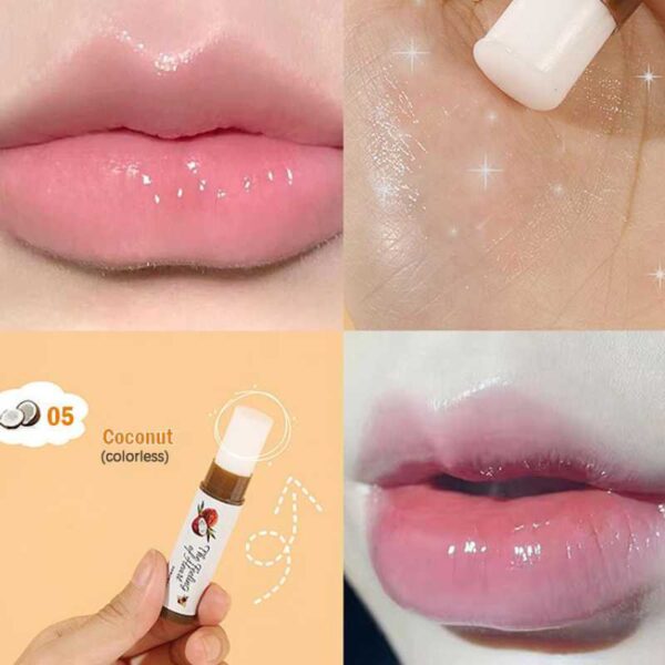 Batom Frutado Hidratante Lip Gloss, Nutrição Natural, Mudança De Temperatura Cor, Maquiagem, Cosméticos, Cuidados Com A Pele - Image 11