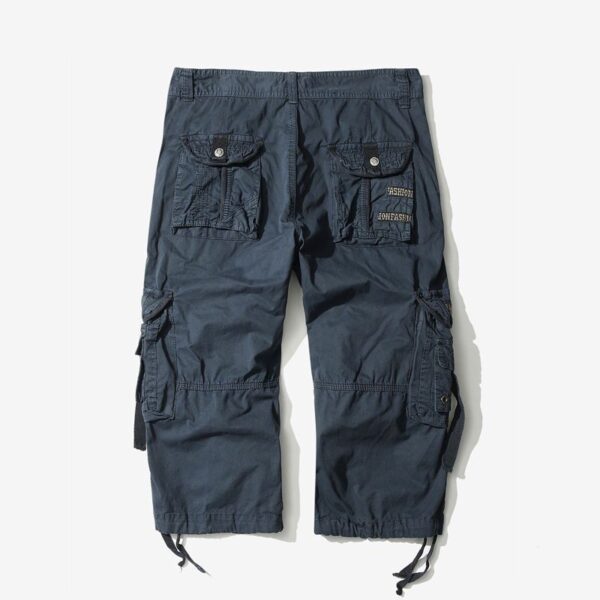 Bermudas masculina em algodão, Caminhadas Camuflagem, Carga Camo Combate, Calças Curtas Homme Designer 2023 Moda Strech Luxo Baggy - Image 3