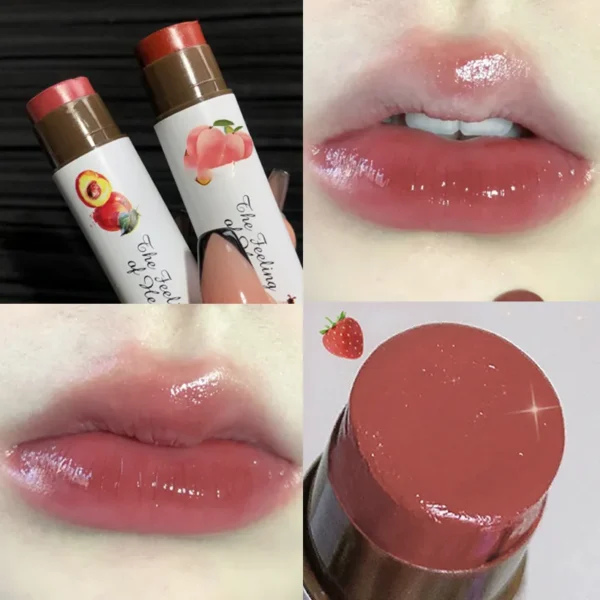 Batom Frutado Hidratante Lip Gloss, Nutrição Natural, Mudança De Temperatura Cor, Maquiagem, Cosméticos, Cuidados Com A Pele - Image 10