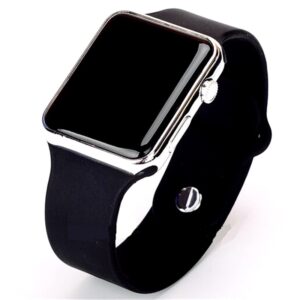 Relógio de pulso Unissex LED Digital Sport Watch, relógios clássicos, pulseira casual, relógio de pulso, Personalidade Fashion Clock
