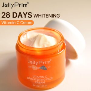 Creme facial removedor de mancha escura, Vitamina C, Clareamento, Produtos De Cuidados Com A Pele Para Rosto VC Clareamento Pele Preta Acne Mark Melanina