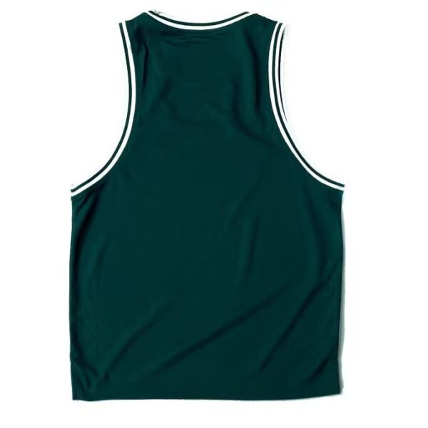Camisetas masculina regata verão, malha tanque topos fitness workout, corredores sem mangas, treinamento basquete moda n. ° 23 colete esportes - Image 3